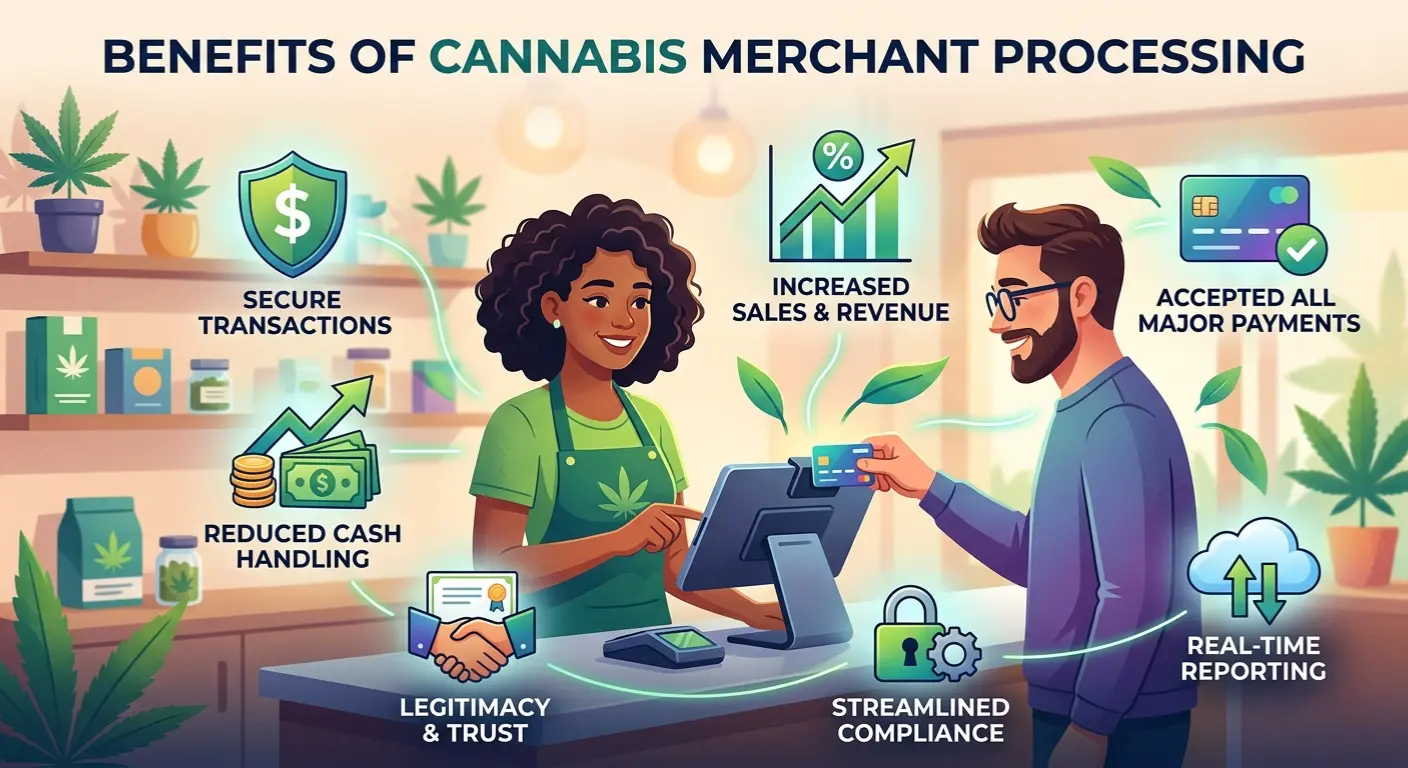 Cannabis payment processing