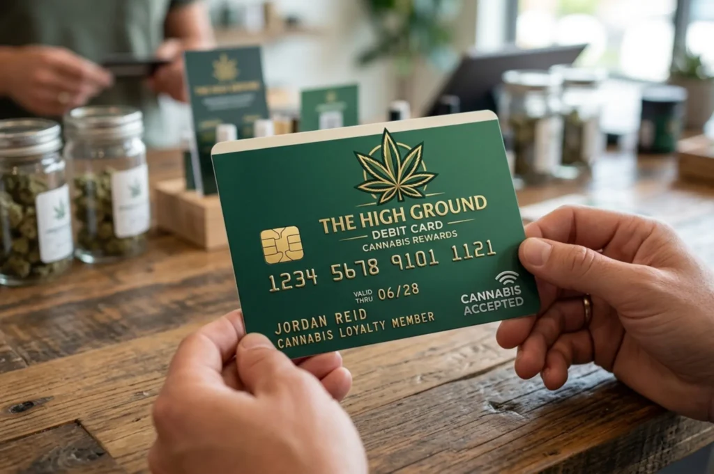 Cannabis debit card
