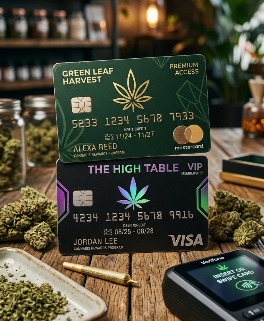 Cannabis payment cards